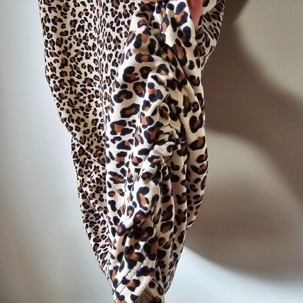 NEVER WORN ADORA ANIMAL PRINT MUSCLE TOP CREW NECK SOFT TOP SIZE SMALL - Picture 6 of 14